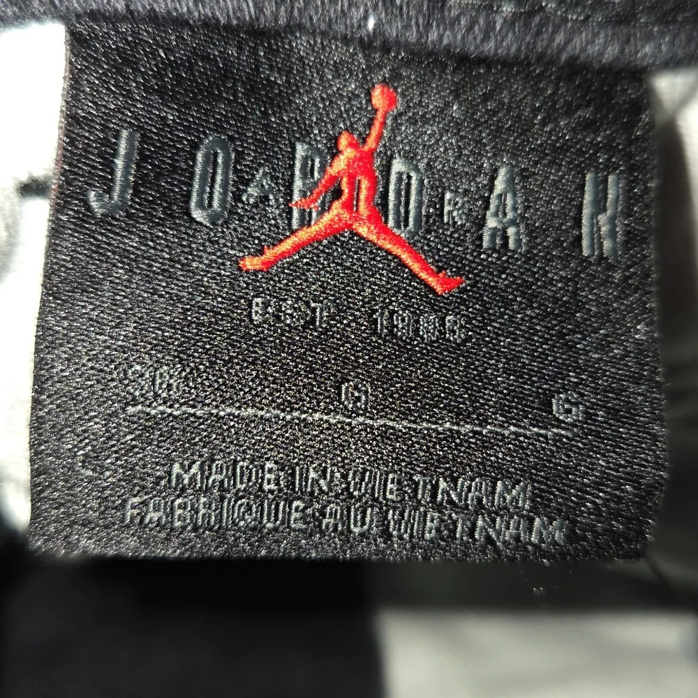 Nike Air Jordan Printed Twill Black Pants Jumpman  HF0045-010 Men's US 36 - Picture 13 of 13